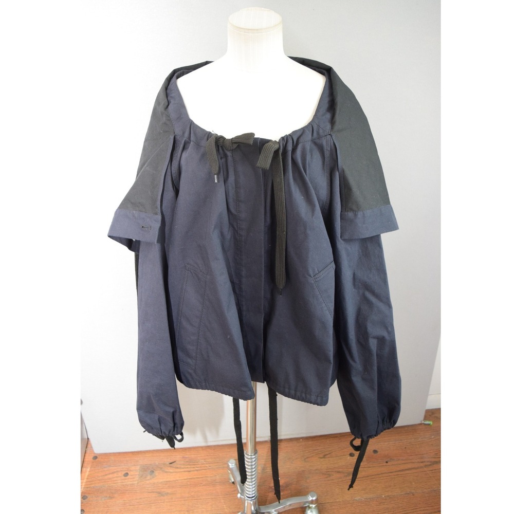 Ports 1961 Jacket 40 Navy Blue Work In Progress Avant Garde Italian Art RIbbon